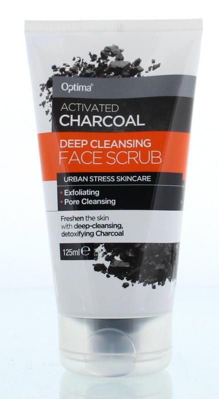 Charcoal face scrub