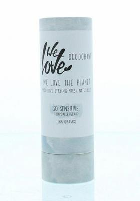 WE LOVE THE PLANET 100% Natural deodorant stick so sensitive