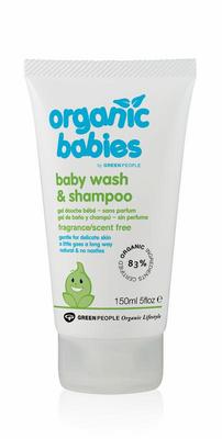 Green People Organic babies baby wash & shampoo scent free