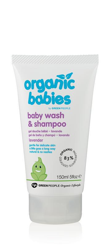 Organic babies wash & shampoo lavender