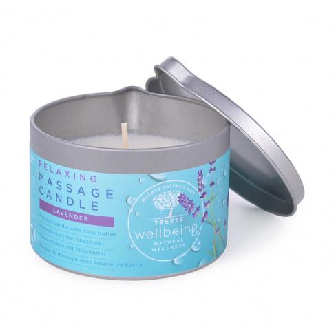 Massage candle relaxing