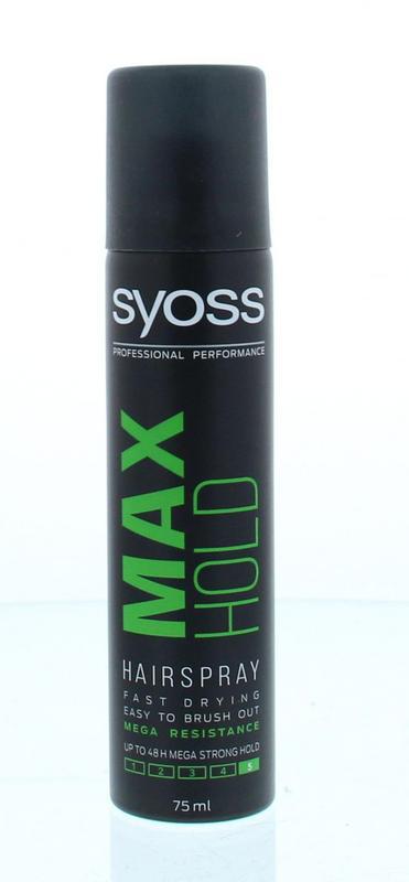 Hairspray max hold mini