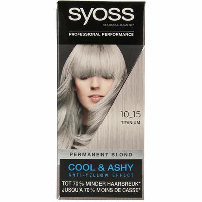 Syoss Color baseline 10-15 titanium haarverf