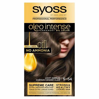 Syoss Color Oleo Intense 5-54 licht asbruin haarverf