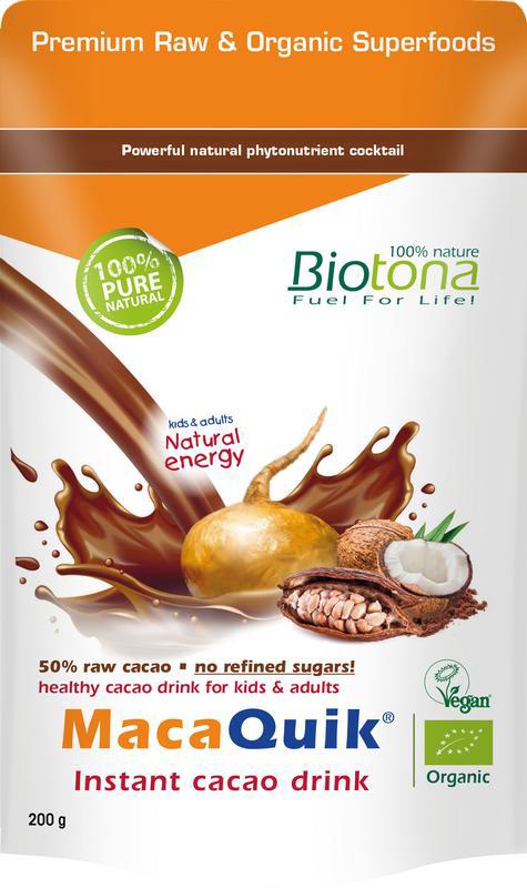 Macaquick instant cacao bio