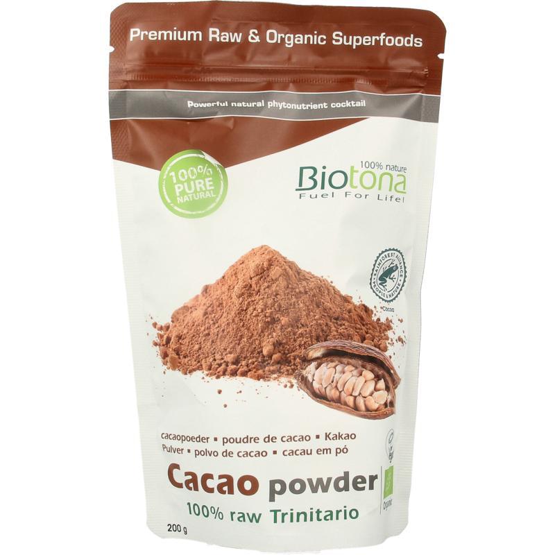 Cacao raw powder bio