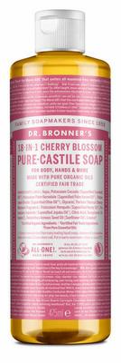 Dr Bronners Liquid soap cherry blossom