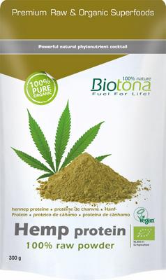 Biotona Hemp raw protein powder bio
