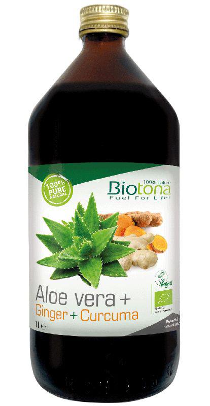 Aloe & ginger & curcuma bio