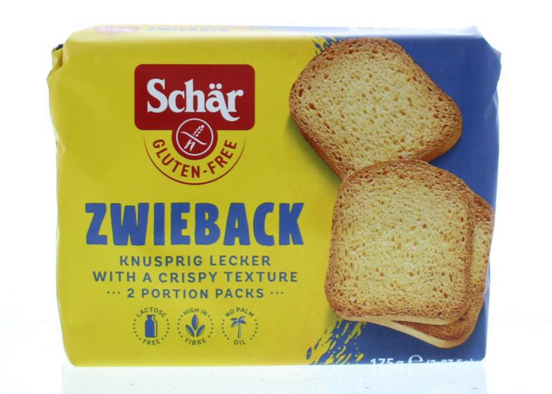 Zwieback (beschuitbrood) glutenvrij