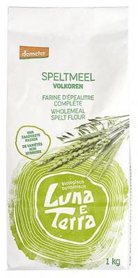 Luna E Terra Speltmeel volkoren demeter bio