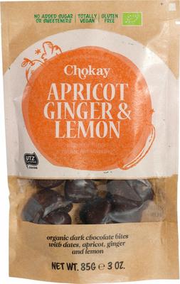 CHOKAY Abrikoos gember limoen bio