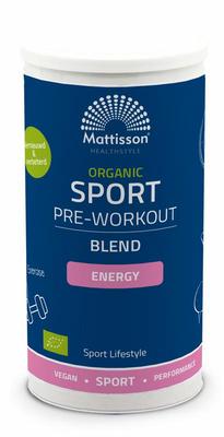 Mattisson Organic sport pre-workout energy blend bio