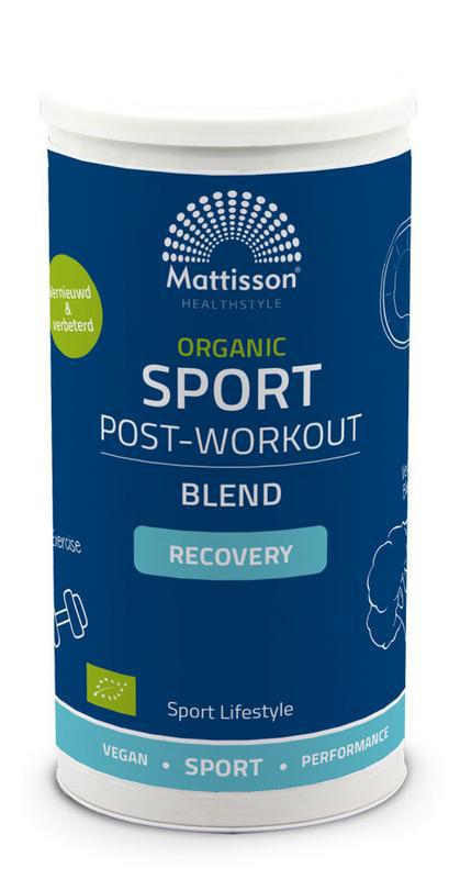 Organic sport post-workout recovery blend