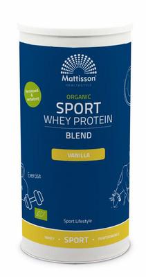 Mattisson Organic sport whey protein blend vanille