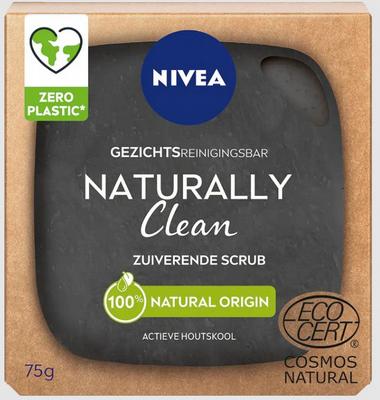 Nivea Naturally clean zuiverende scrub