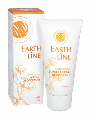 Earth Line Long lasting deodorant cotton flower Earth Line Long lasting deodorant cotton flower