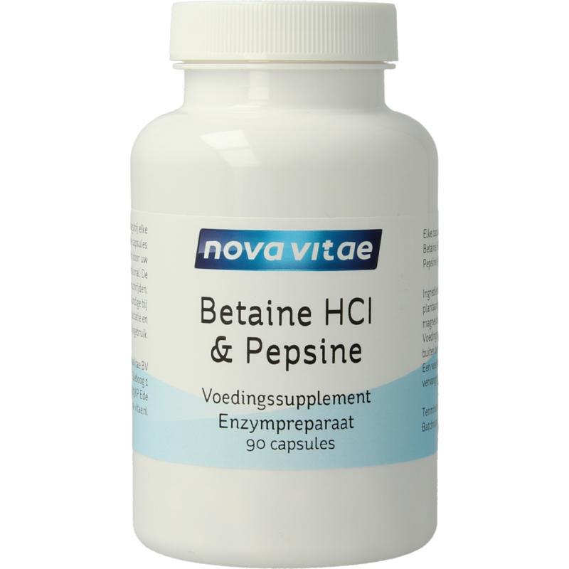 Betaine HCI met pepsine