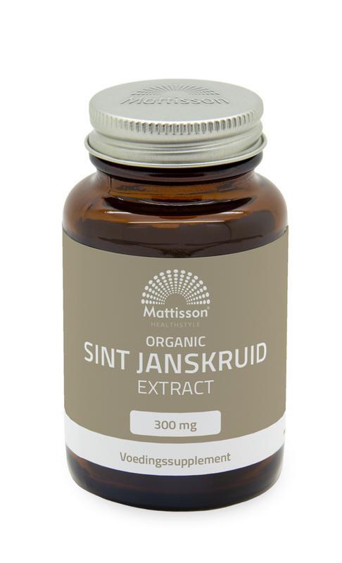 Organic sint janskruid extract 300mg bio