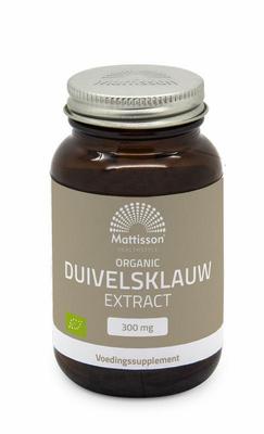 Mattisson Organic duivelsklauw extract 300mg bio