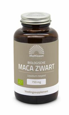 Mattisson Zwarte maca 750mg bio