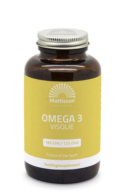 FOS omega 3 visolie EPA 18% / DHA 12%