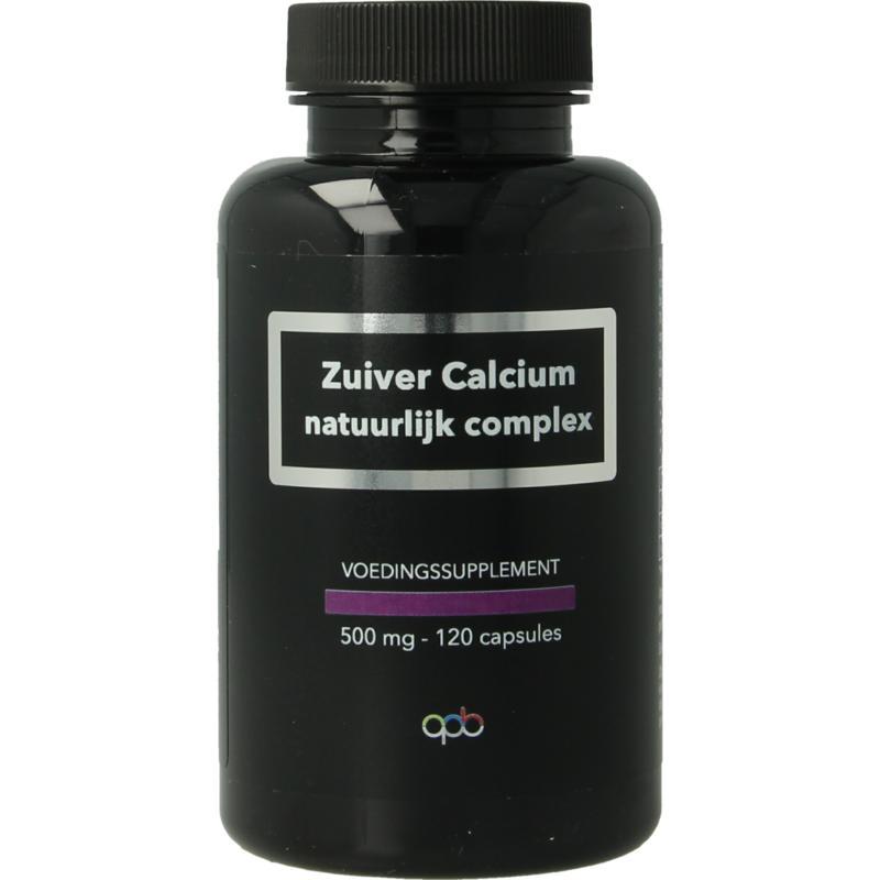 Zuiver calcium natuurlijk complex 500mg