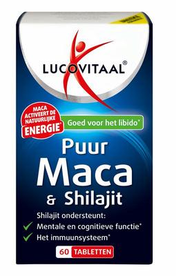 Lucovitaal Maca en shilajit puur