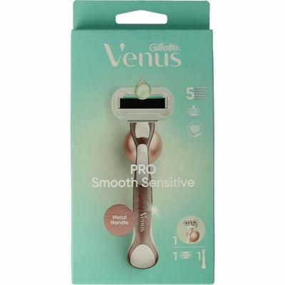 Gillette Venus deluxe smooth sensitive rosegold razor