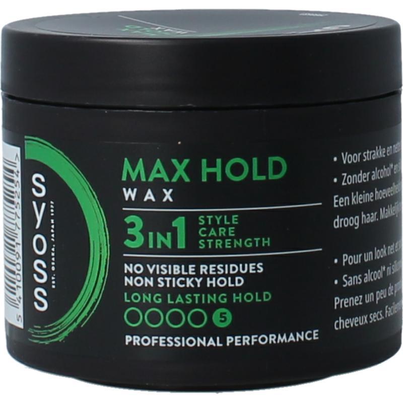 Styling wax maxx hold