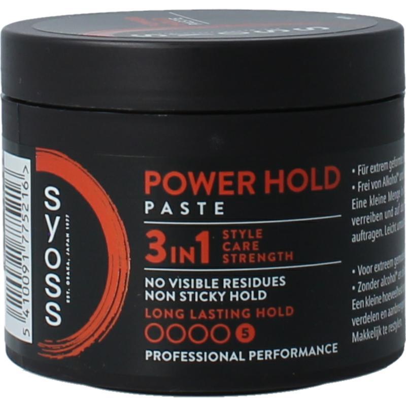 Men power hold styling paste extra sterk