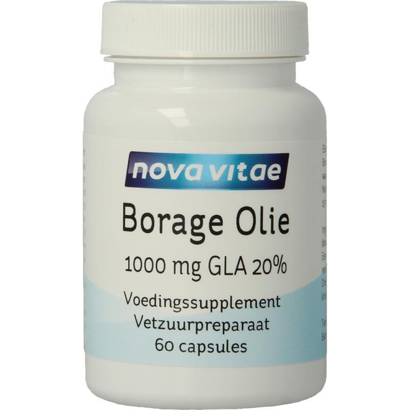 Borage olie 1000mg GLA 20%