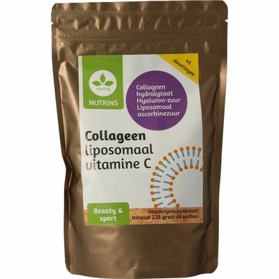 NUTRINS collageen pet+lipo vit c+hyalu 225g