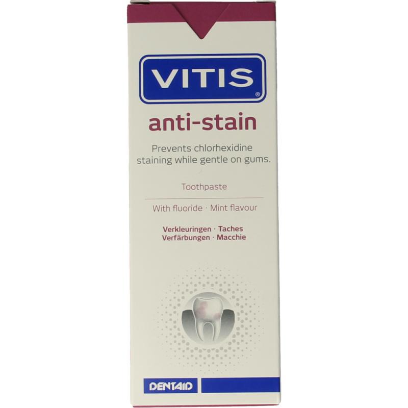 Tandpasta anti-stain