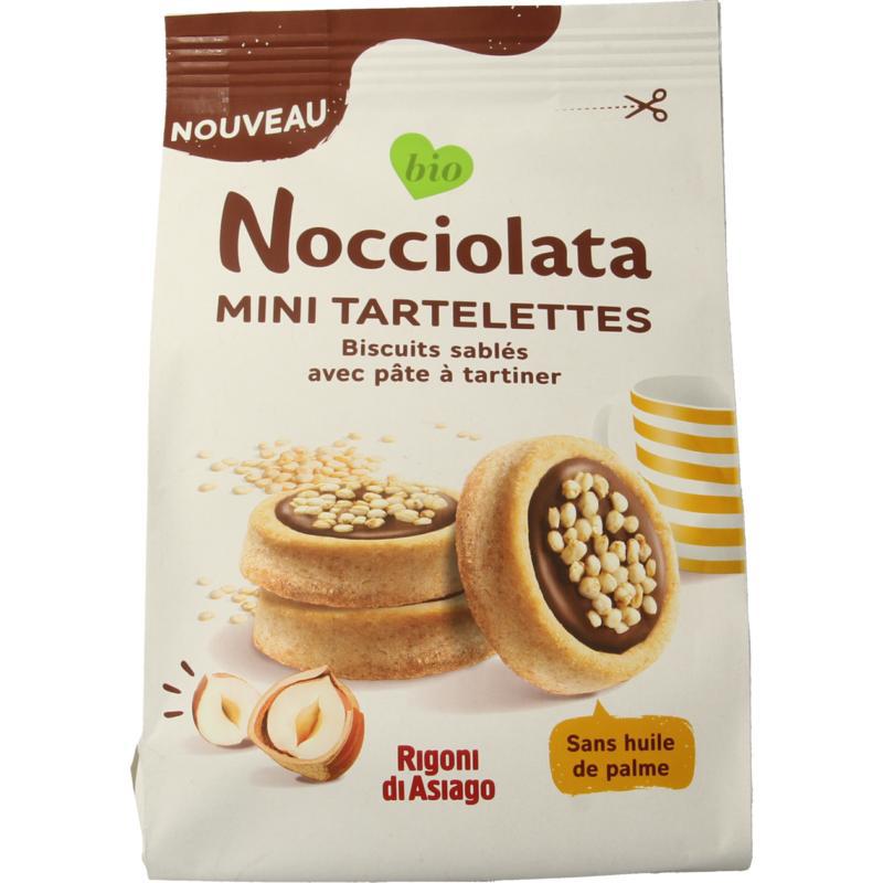 Nocciolata tartlets bio