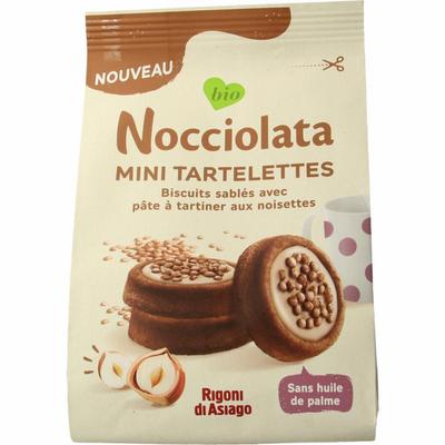 Nocciolata Nocciolata bianca tartlets bio