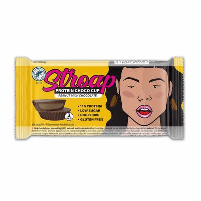 Stroap Protein peanut butter cup milk chocolate