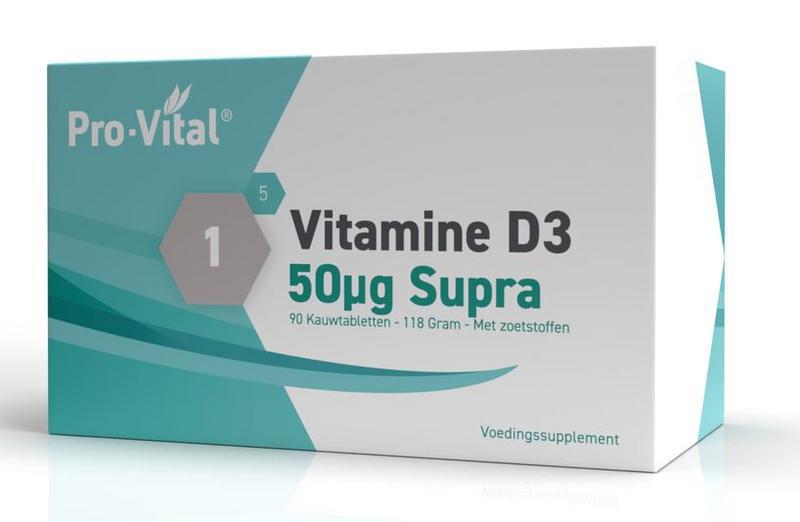 vitamine d3 50 ug supra 90tb