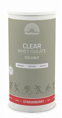 Mattisson Clear whey isolate strawberry Mattisson Clear whey isolate strawberry