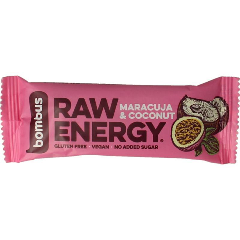Raw energy bar maracuja & coconut