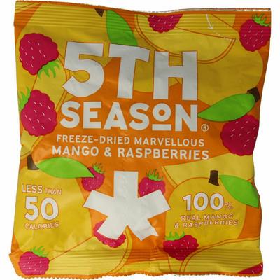 5TH Season Freeze dried mango & raspberry