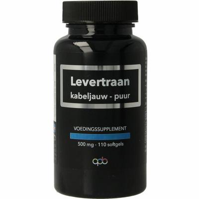 Apb Holland Levertraan kabeljauw puur 500mg