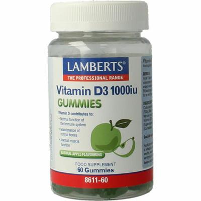 Lamberts Vitamine D3 1000IE gummies