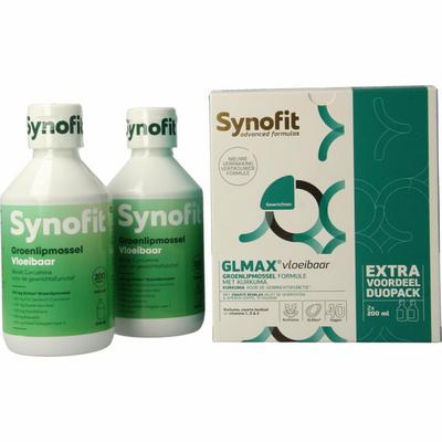 Synofit GLMax groenlipmossel vloeibaar2 x 200ml
