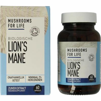 Mushrooms F Life Lion's mane bio