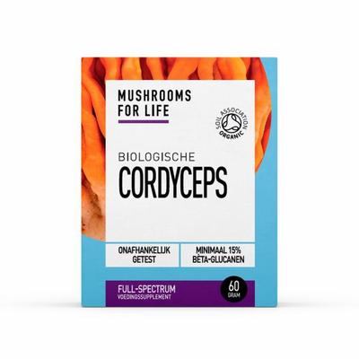 Mushrooms F Life Cordyceps poeder bio