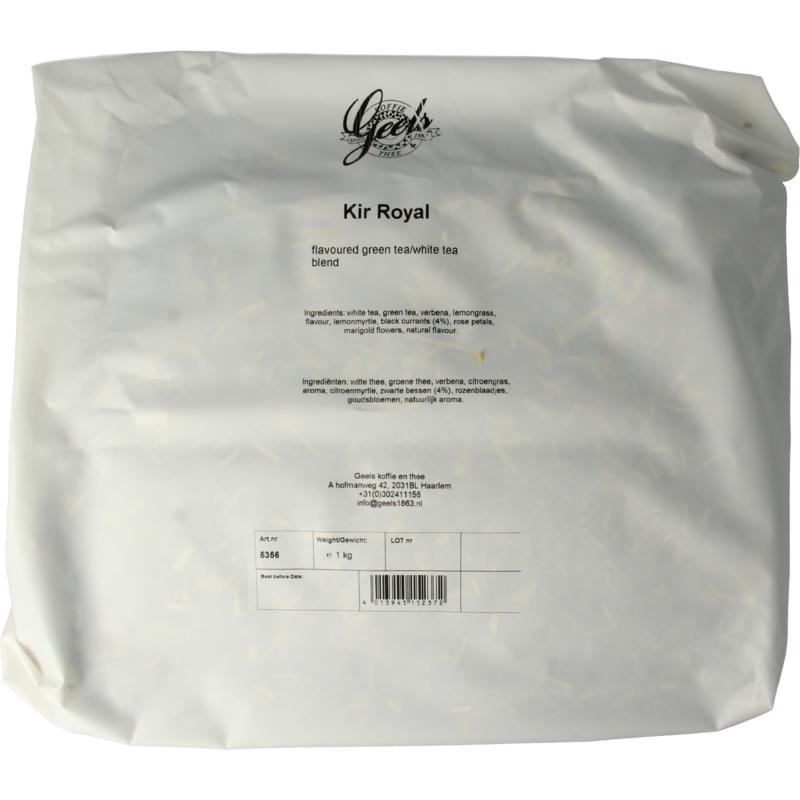 Kir royal witte thee