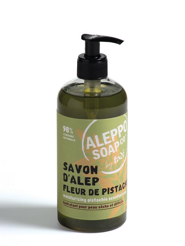 Savon d'Alep liquid fleur de pistache
