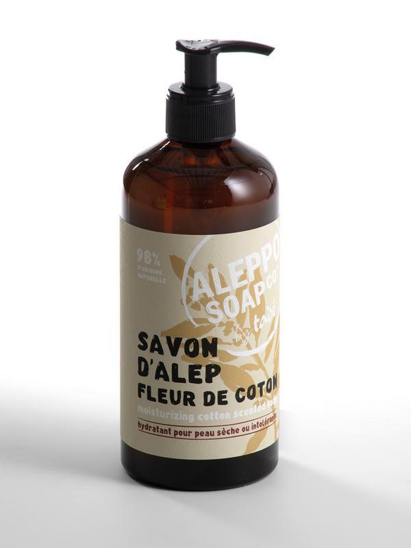 Savon d'Alep liquid fleur de coton