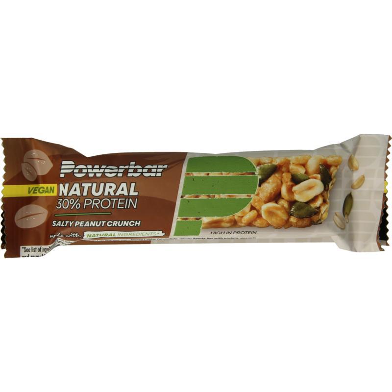 Natural 30% protein bar salty peanut crunch